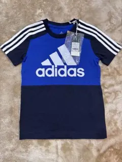 【新品】adidas Tシャツ ロイヤルブルー 130サイズ