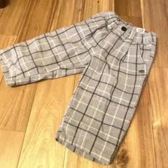 BREEZE チェック柄 ロングパンツ 100