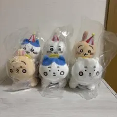 ちいかわ　ぴーぽぽぬいぐるみ　3体セット