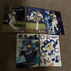 中日ドラゴンズ　カルビープロ野球チップスカード　　２０２５年第２弾