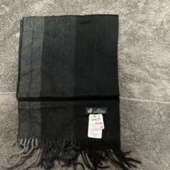 Pape CASHMERE カシミヤ マフラー ブラック