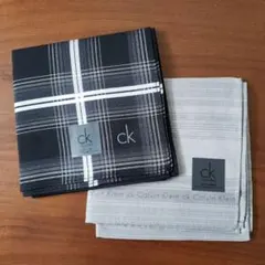 Calvin Klein ハンカチ 2枚セット