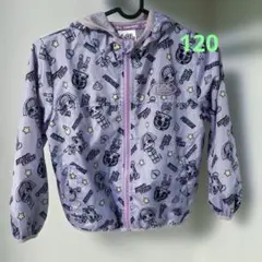 LOL Surprise! パープル　ナイロンパーカー　ジャケット 120cm