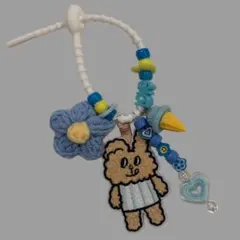 じゃらじゃらキーホルダー✩ キーホルダー　チャーム