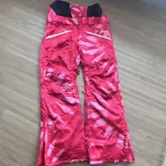 値下げしました！SCAPE タイダイ 赤 スノーボードパンツ　Sサイズ