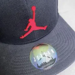 Jordan ブラック スナップバックキャップ ジョーダン 帽子 ジャンプマン
