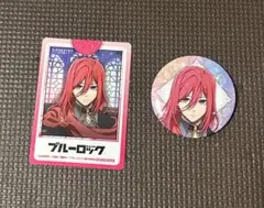 ブルーロック 千切豹馬 カラオケの鉄人 ミニフォト 缶バッチ