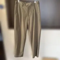 無印良品　風を通すストレッチワンタックパンツ紳士Ｍ・カーキのサムネイル