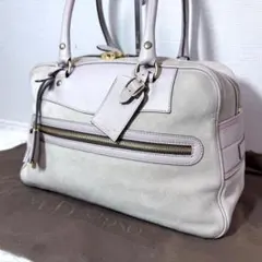J&M DAVIDSON VIVI ボストンバッグ ハンドバッグ スエードのサムネイル