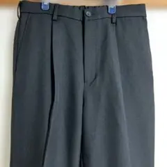 黒 ワイドパンツ　メンズ　GU Lサイズ