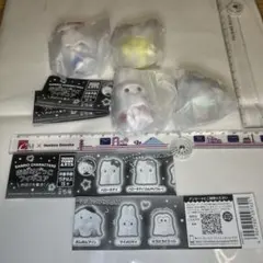 ガチャのサンリオキャラクターズおばけごっこフィギュア4個セット