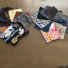 布地 はぎれセット 多色模様パッチワーク（b）
