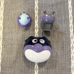 ばいきんまん・だだんだん　ガチャガチャ3点セット