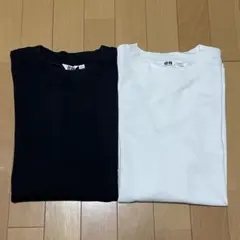 ユニクロ　エアリズムコットンオーバーサイズTシャツ　2枚セットのサムネイル