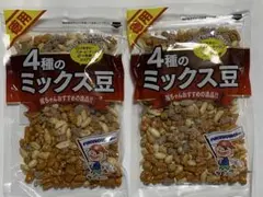 福豊堂 4種のミックス豆 300g　2袋　おつまみのサムネイル