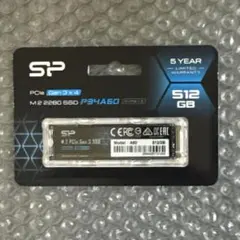 SP製 M.2 SSD 512GB!