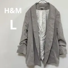 H&M 【US L】レディース ジャケット くしゅくしゅ袖 ゆるだぼ