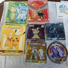 ポケモン・アニメキャラクター ステッカー18枚セット