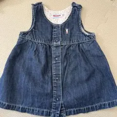 miki house デニムワンピース