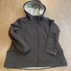 プレステ2WAYネイビーボアマウンテンパーカーM