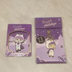 BTS TinyTAN holiday キーリングとマグネットセットグク