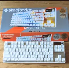SteelSeries APEX PRO TKL gen3 ホワイト日本語配列 - メルカリ