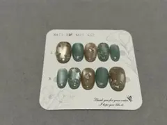 上品ネイルチップセット オーバルショートS