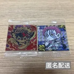 鬼滅の刃 シール ウエハース 其ノ十三 竈門炭治郎 猗窩座 各1枚