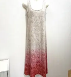 ジャイロホワイト ロングワンピース マキシワンピース カットソーワンピース