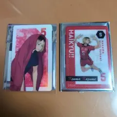 ハイキュー!!　ホロカードコレクション,トレーディングクリアカード　孤爪研磨