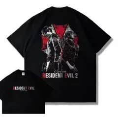 バイオハザード 2　RE2　レオン　クレア・レッドフィールド　半袖　シャツ