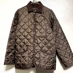 【LAVENHAM】キルティングジャケット　茶　S