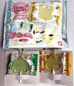 サンリオキャラクターズキャンディチャームズグミ ポムポムプリン　ポチャッコ