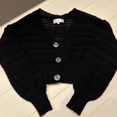ROPÉ PICNIC ブラックカーディガン サイズ38