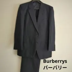 バーバリー ダブルブレスト ブレザースーツ 紺 金ボタン セットアップ