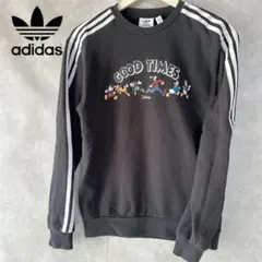 美品 adidas Originals Disney Y2Kトレーナー 黒 S
