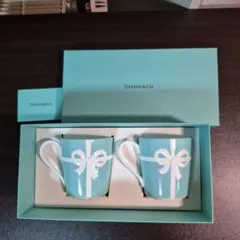 【新品未使用】Tiffany & Co. ティファニー　マグカップ2個セット