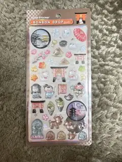 【国内正規品】和柄 ボンボンドロップシール 和風 古都巡り 古都めぐり