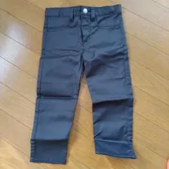 COMME CA ISM 黒 長ズボン 100A