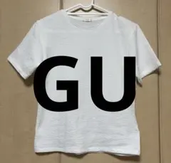 GU　Tシャツ　半袖　ホワイト　Mサイズ