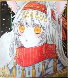 オリジナル 手描きアナログイラスト 女の子