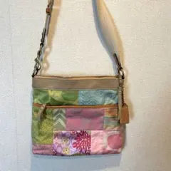 COACH パッチワーク ショルダーバッグ　汚れあります