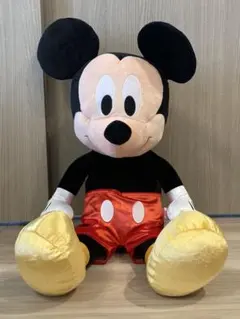 【新品】ミッキーマウス　超超BIGぬいぐるみ　シャイニー