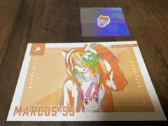 #コンパス マルコス キャラクターカード + ステッカー（おまけ）