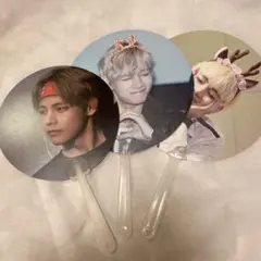 BTS キムテヒョン テテ うちわセット