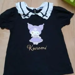 Kuromi フリル付きTシャツ 130サイズ