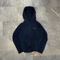 Columbia nylon shell jacket y2k 00s 短丈 紺