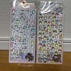 ぷくぷくシール 3D立体　ボンボンドロップ風シール　オバケーヌ2枚セット