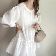 クラシカルエルフ バルーンスリーブ3wayシャツ