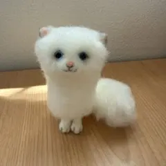 柴犬 白柴 羊毛フェルト ハンドメイド No.42 - メルカリ